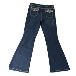 Tru Luxe Boot Cut Jeans Women's Size 32/14 Austin Indigo Wash